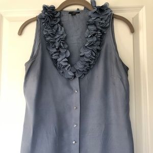 Ann Taylor Silk Sleeveless Blouse